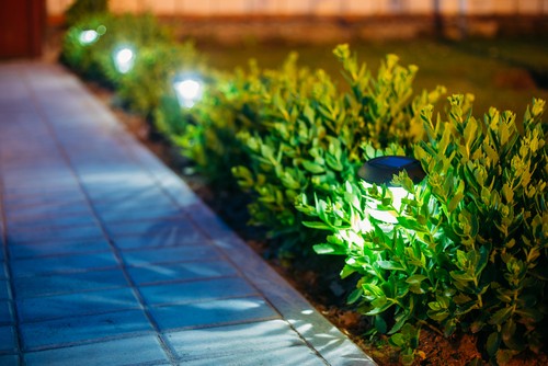 garden lighting electrician in hampshire